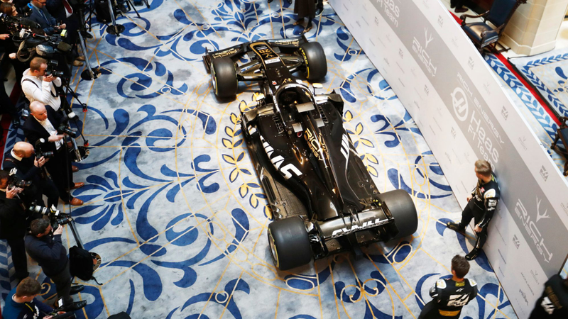 Illustration for article titled The New Haas F1 Team Livery Looks Familiar